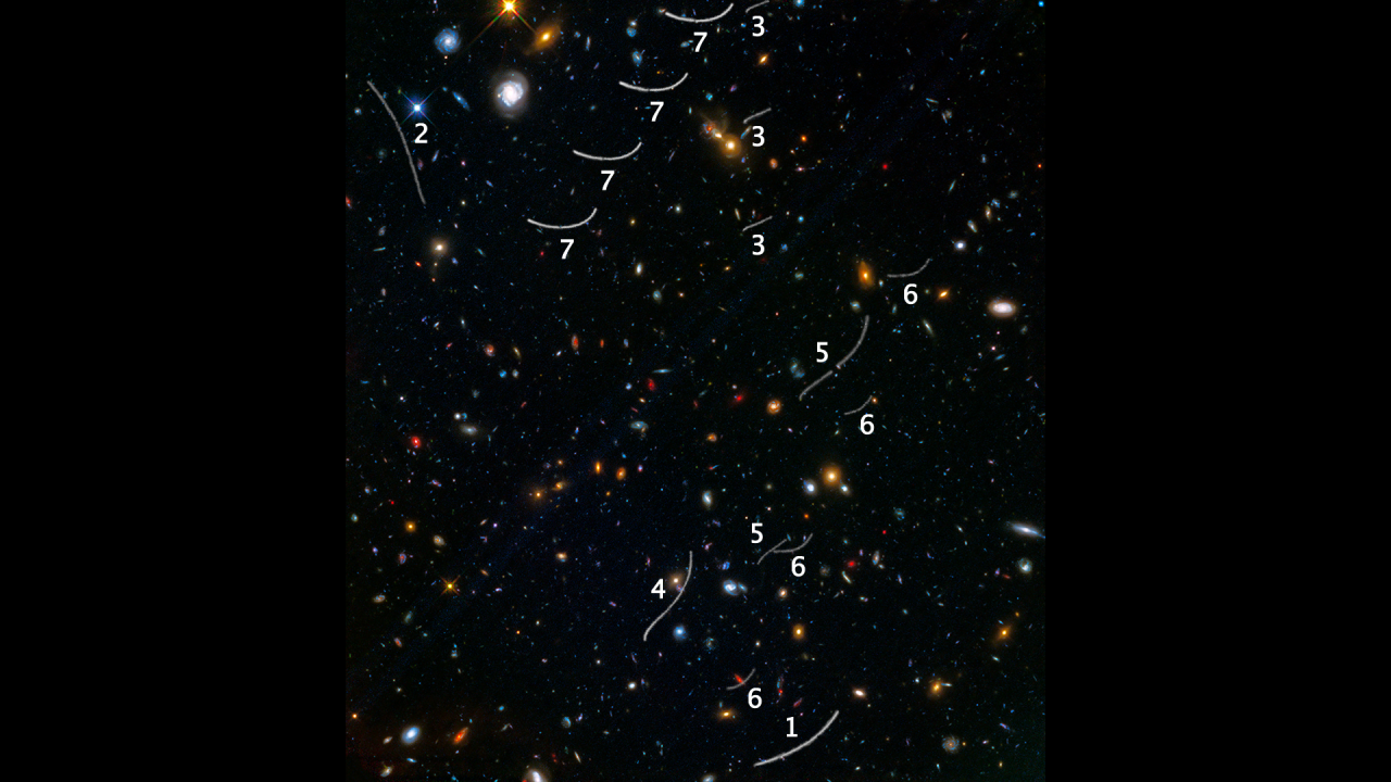 Asteroids in Frontier Fields - Abell 370 Parallel (Narrated, Annotated)