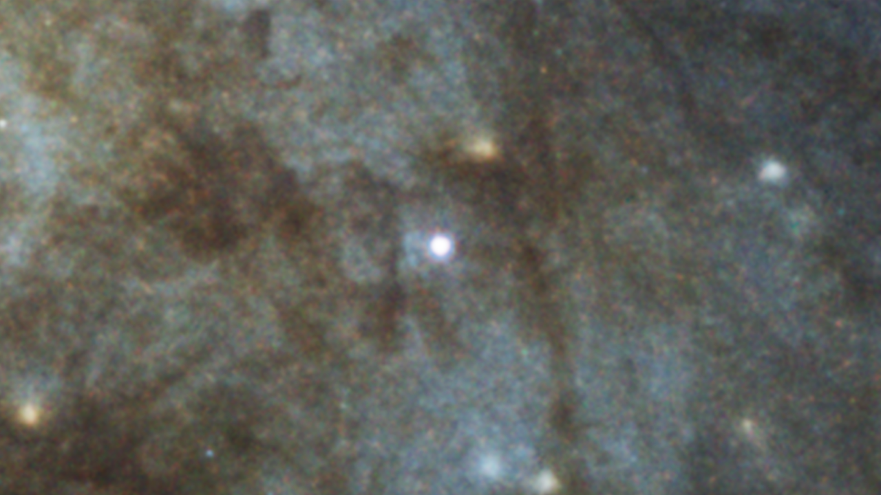 Zooming in on a Light Echo