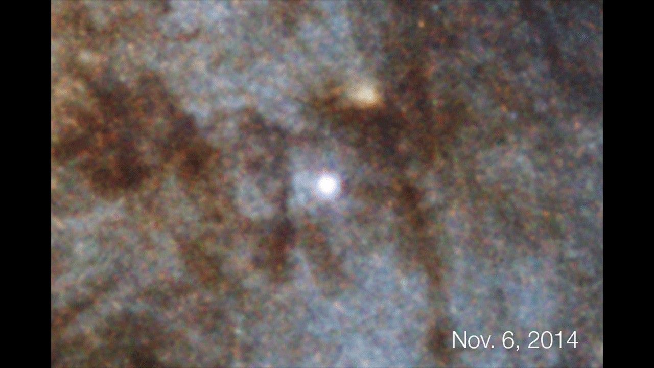 Light Echo Expanding from Exploded Star