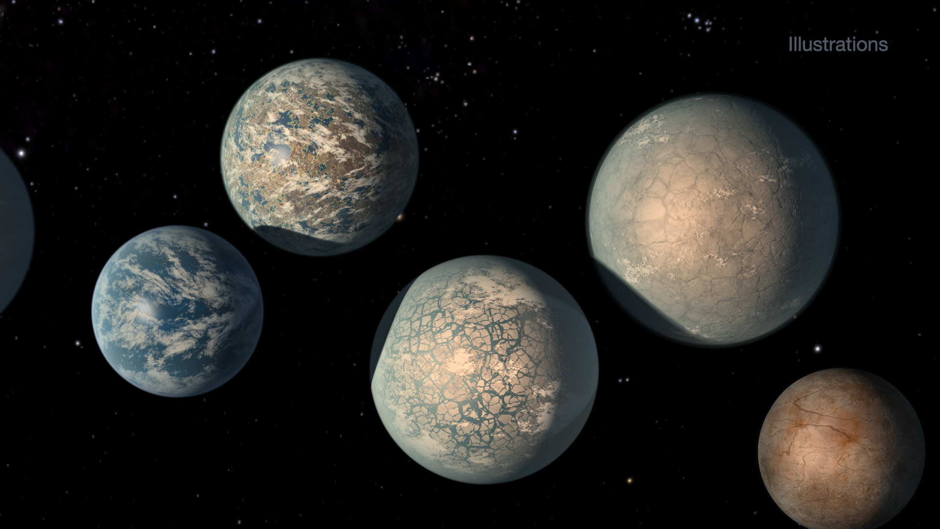 Hubble Observes Atmospheres of TRAPPIST-1 Exoplanets in the Habitable Zone