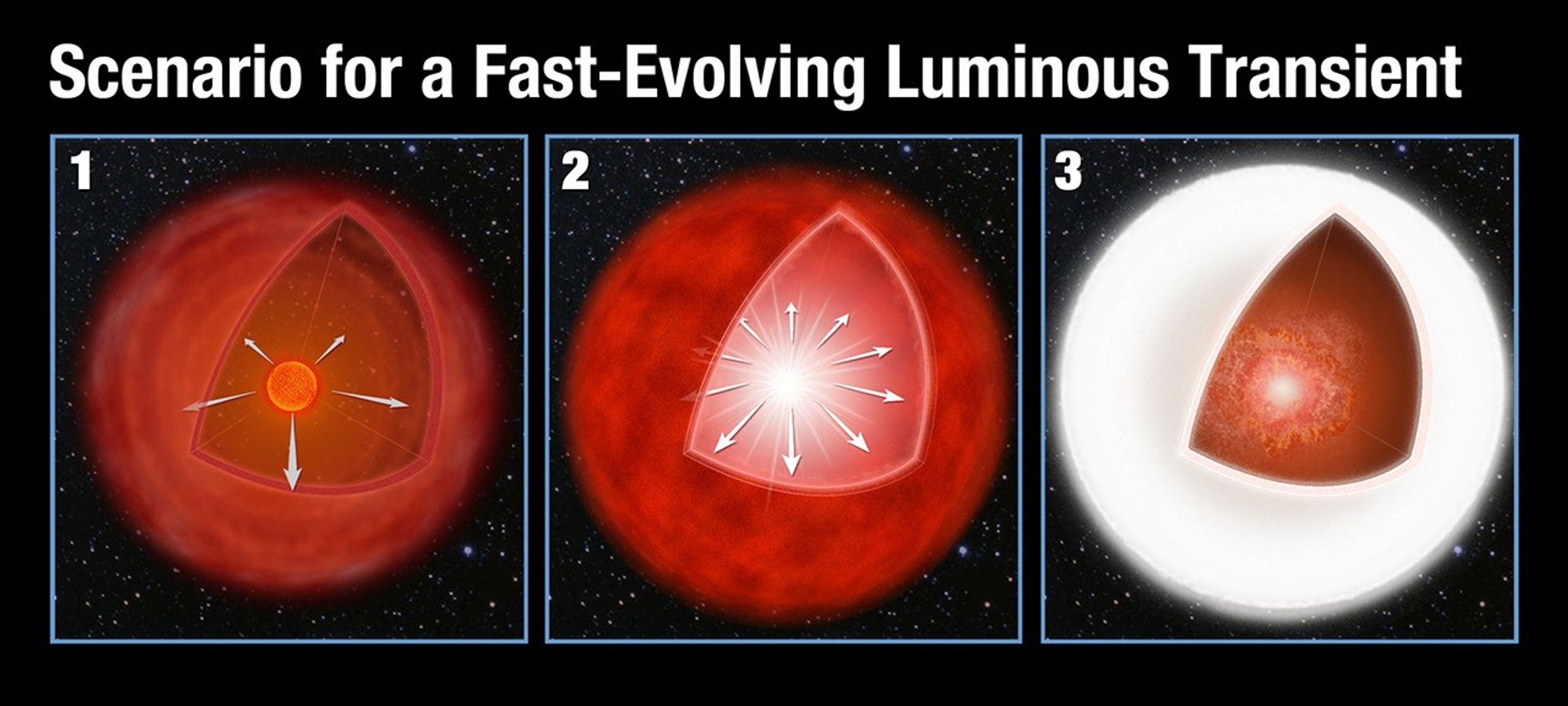 Scenario for a Fast-Evolving Luminous Transient