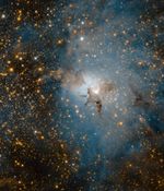 Lagoon Nebula (Infrared-light View)