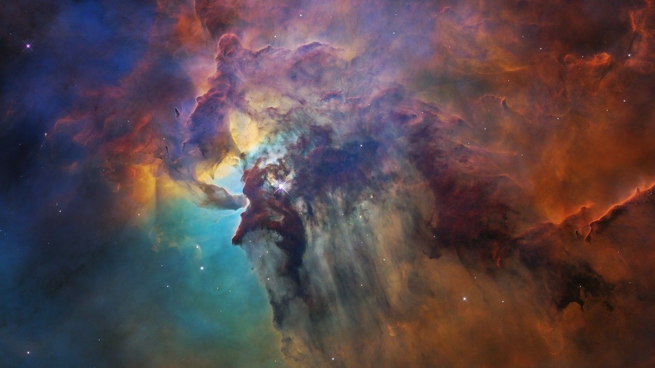 Lagoon Nebula detail