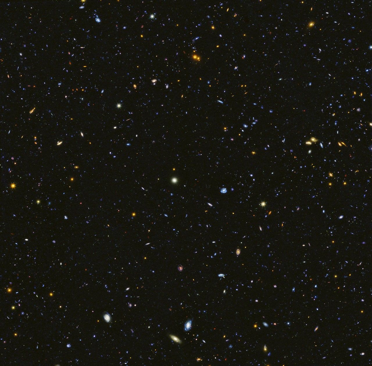 More than 15,000 galaxies appear across this view.
