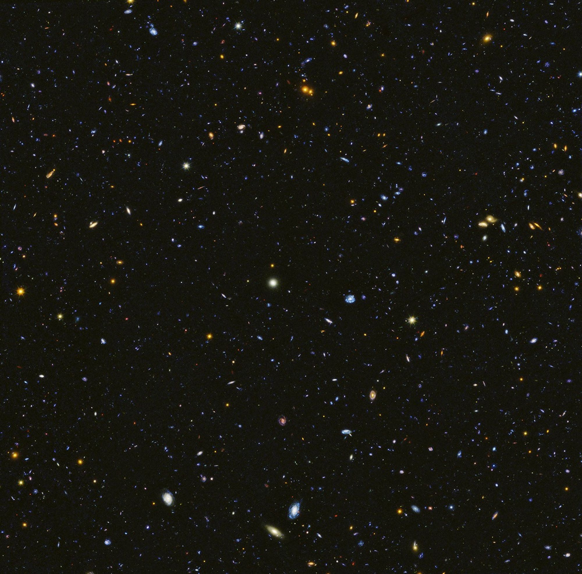 More than 15,000 galaxies appear across this view.