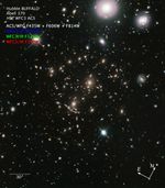 Compass Image for Abell 370