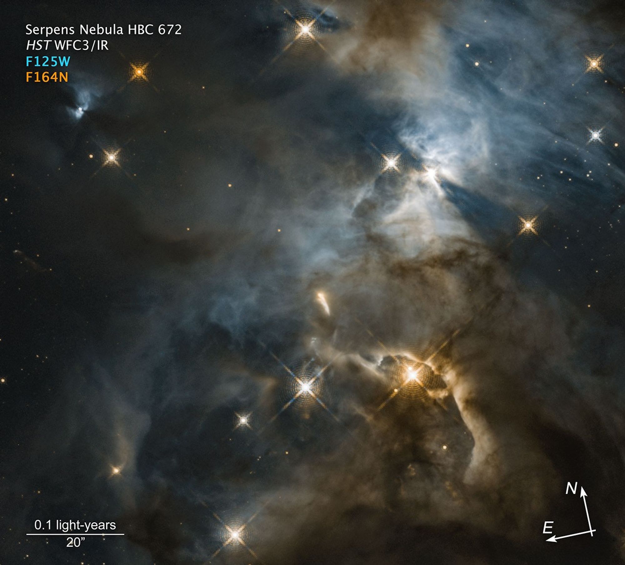 Compass Image of HBC 672