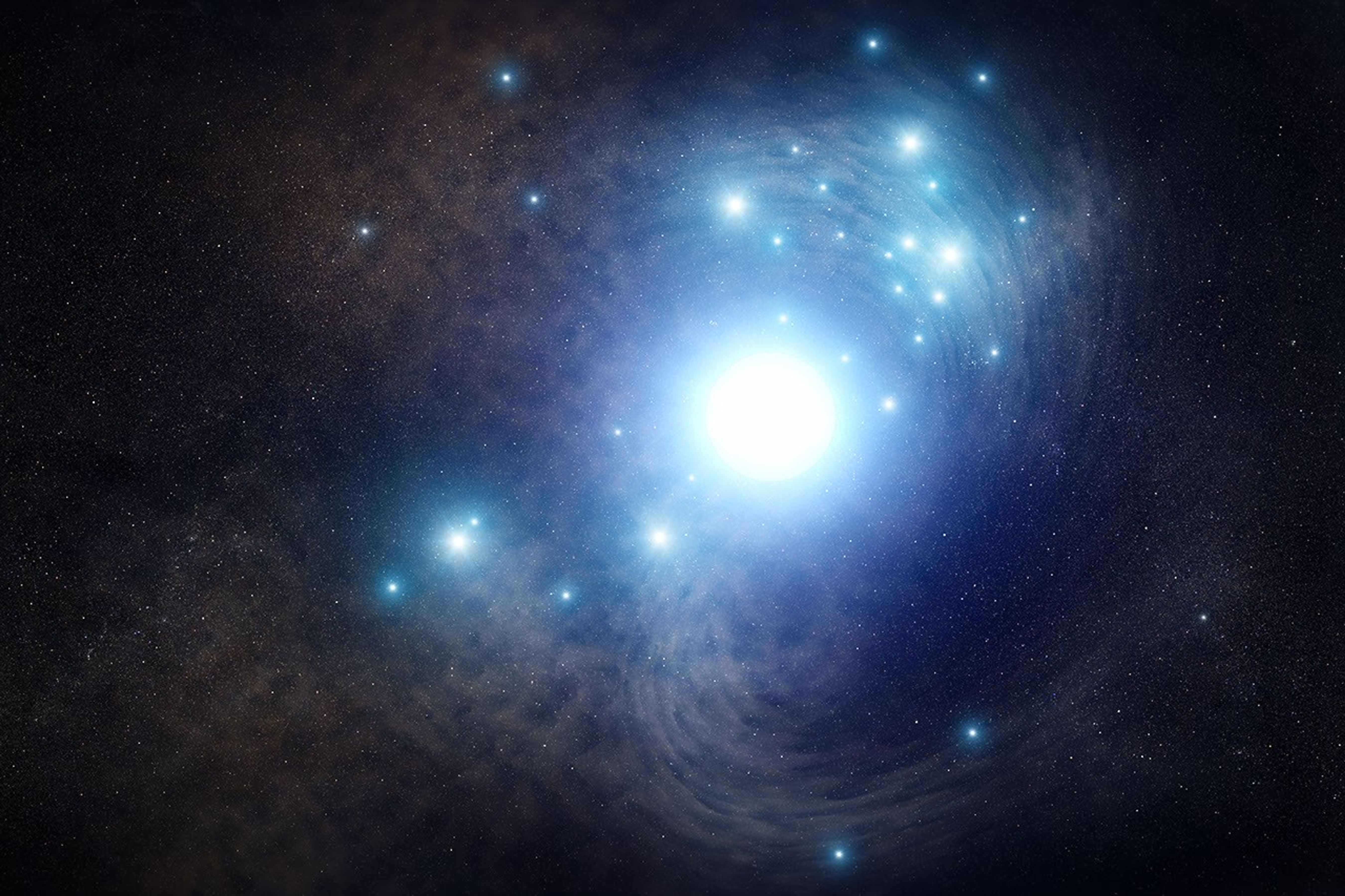 Artist's Illustration of SN 2017ein