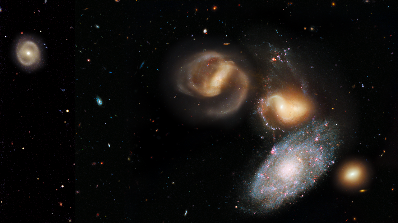 Stephan's Quintet Visualization