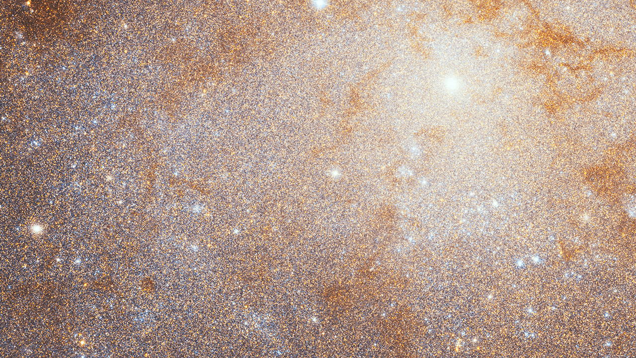 The core of the Triangulum Galaxy