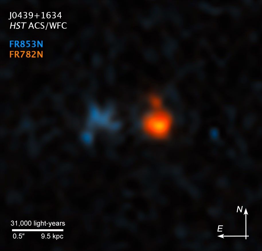 Compass Image for J0439+1634