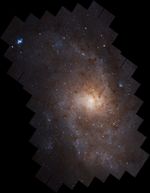 Mosaic image of the Triangulum Galaxy, Messier 33
