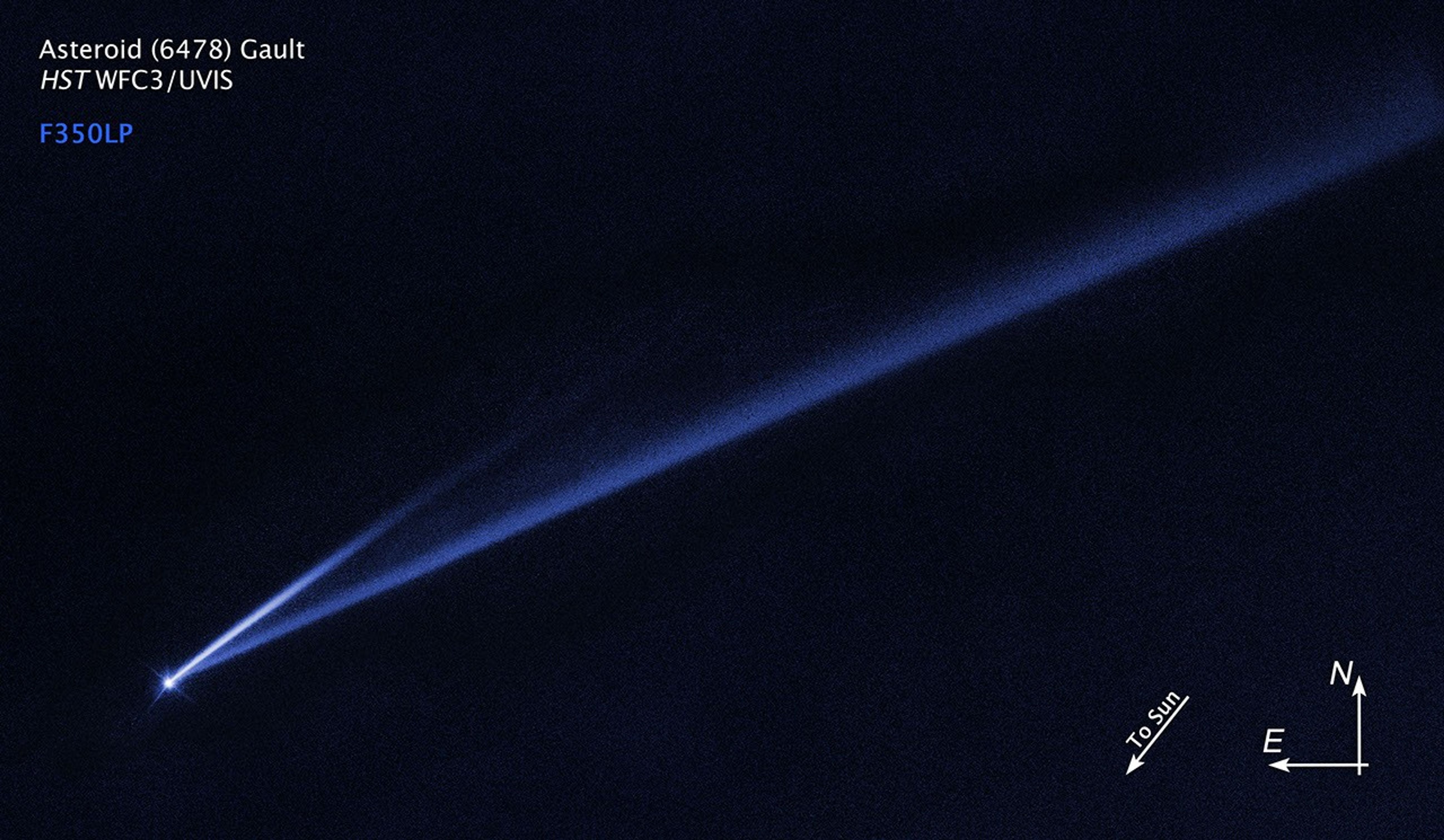 Compass Image for Asteroid (6478) Gault