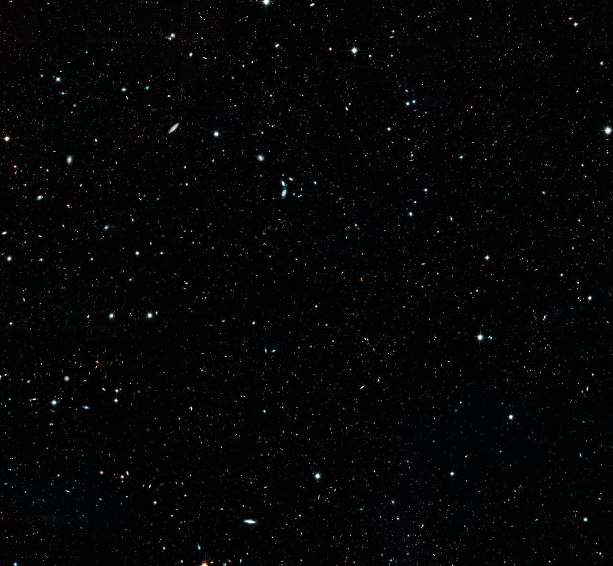 The background is black, but there are hundreds of thousands of tiny shapes scattered all across the scene.