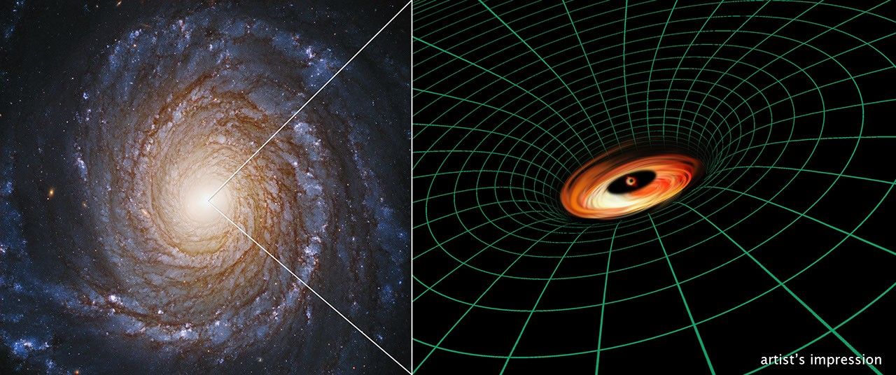 Central Black Hole in NGC 3147