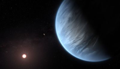 Artist’s Impression of Exoplanet K2-18b