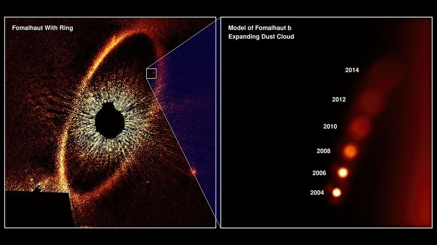 Model of Fomalhaut b Dust Cloud