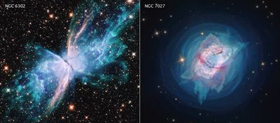 Two Planetary Nebulas: NGC 6302 and NGC 7027