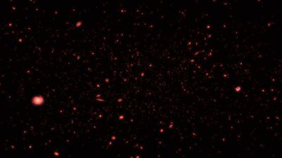 Artist’s Illustration of the Early Universe