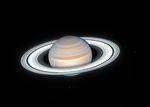 Saturn as captured by Hubble in 2020
