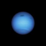 Dark spot on Neptune