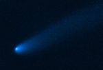 Hubble image of young comet P/2019 LD2 shows a long tail of dust and gas flowing from the comet's bright solid nucleus