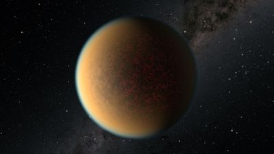 Artwork of Exoplanet GJ 1132 b