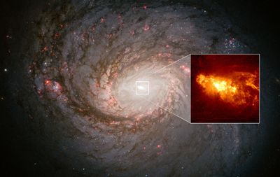 Black-Hole-Driven Outflow From Active Galaxy NGC 1068