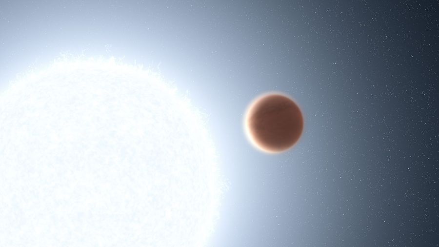 Illustration of Ultra-hot Jupiter