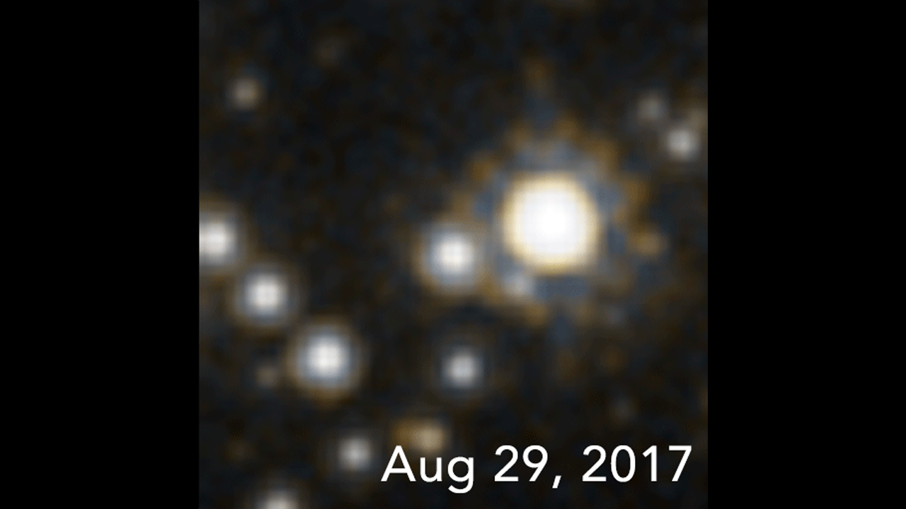 Observation of star taken in August 29, 2017.