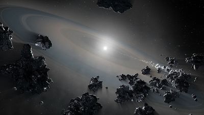Material Accreting onto the White Dwarf G238-44