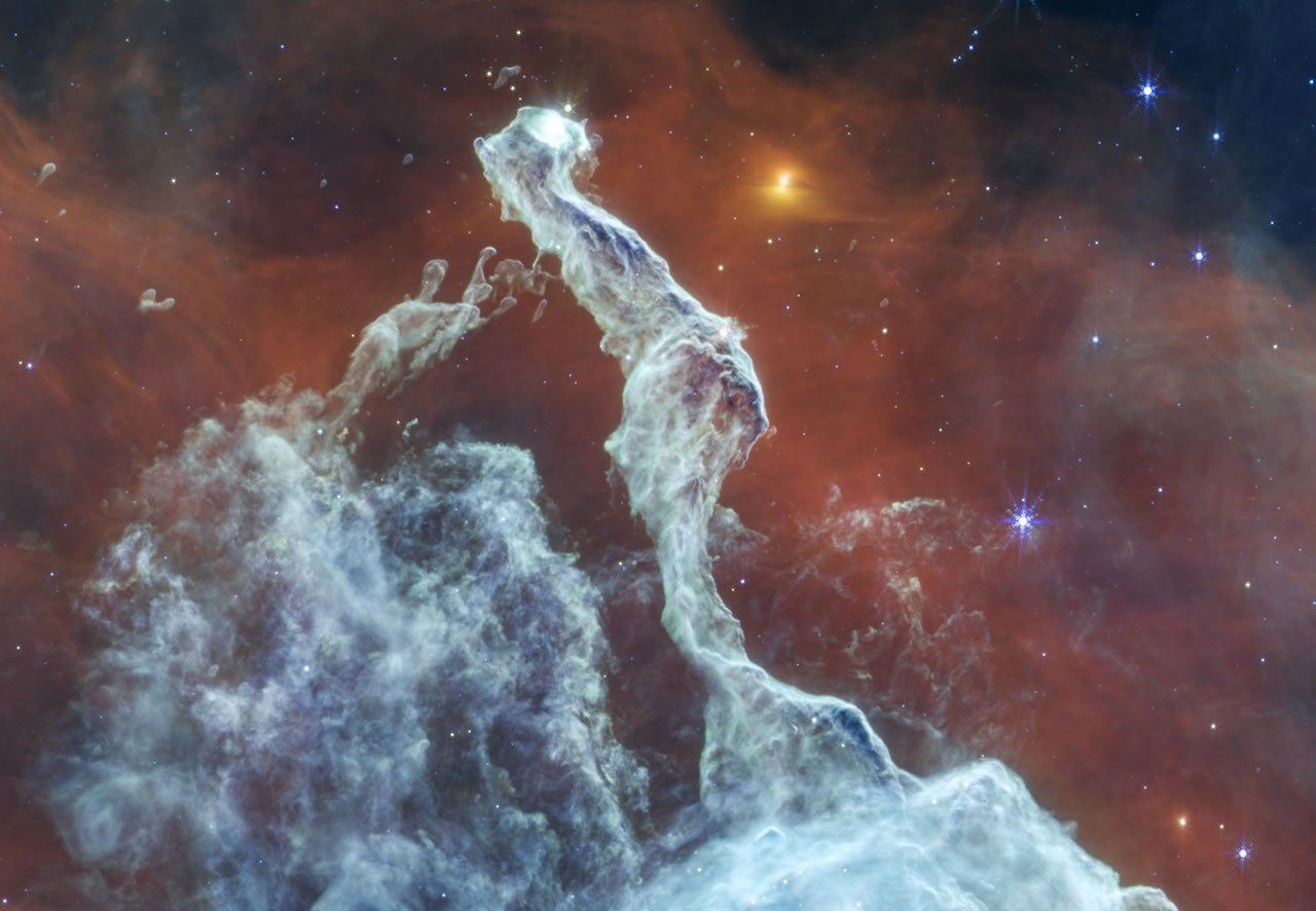 Cat’s Head Nebula (Webb MIRI Image)