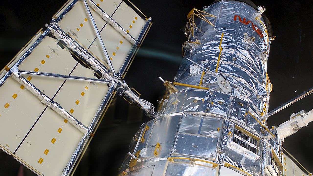 Hubble Space Telescope in orbit