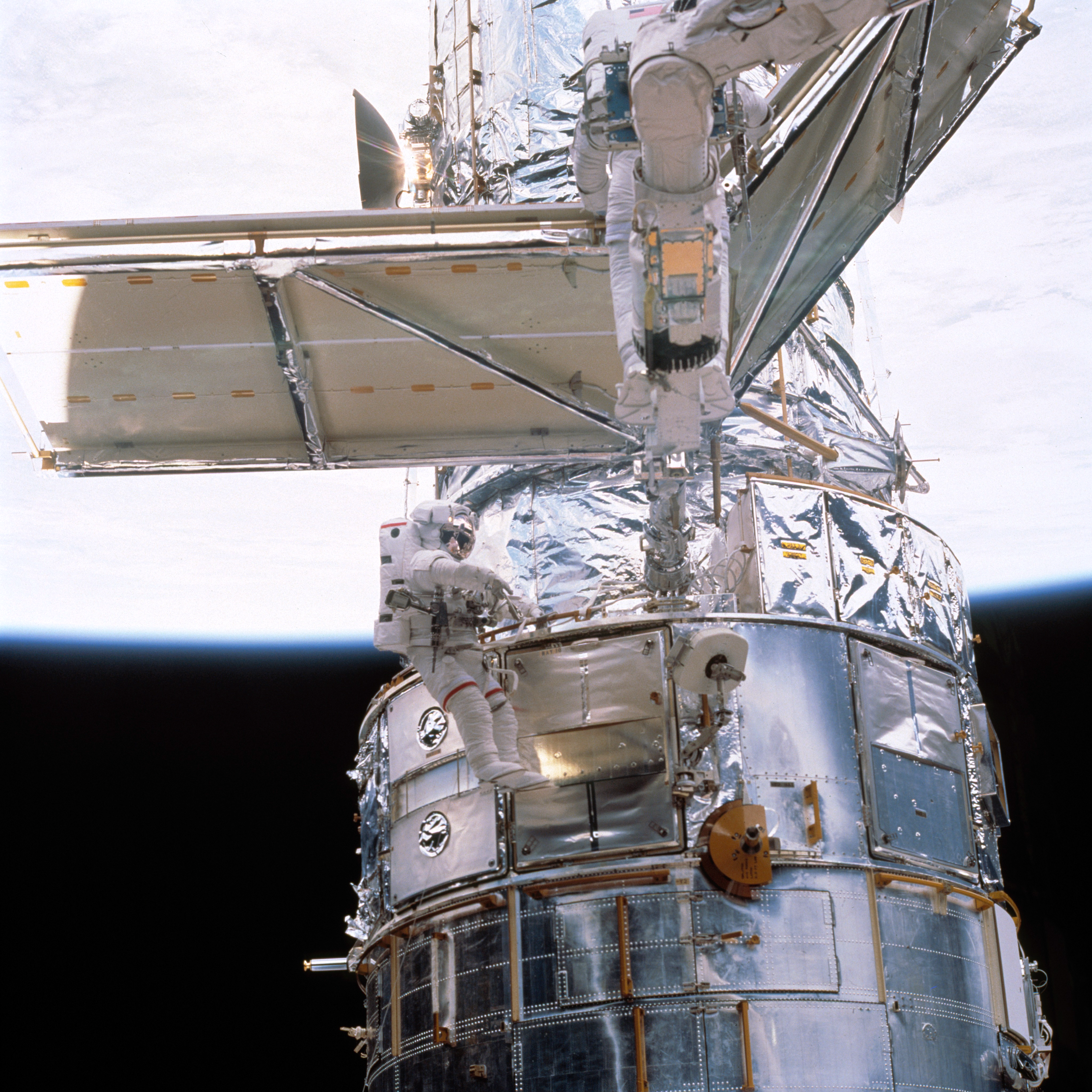 Replacement of Hubble's Solar Array (2002)