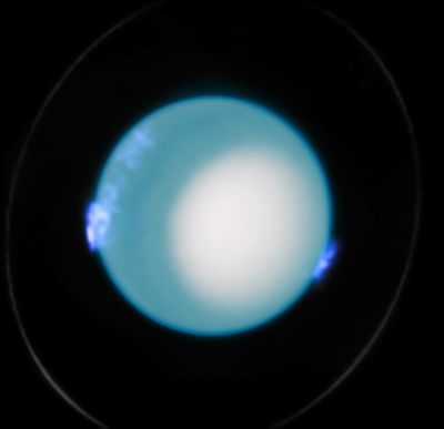 Close-up: Uranus Aurorae (October 2022)
