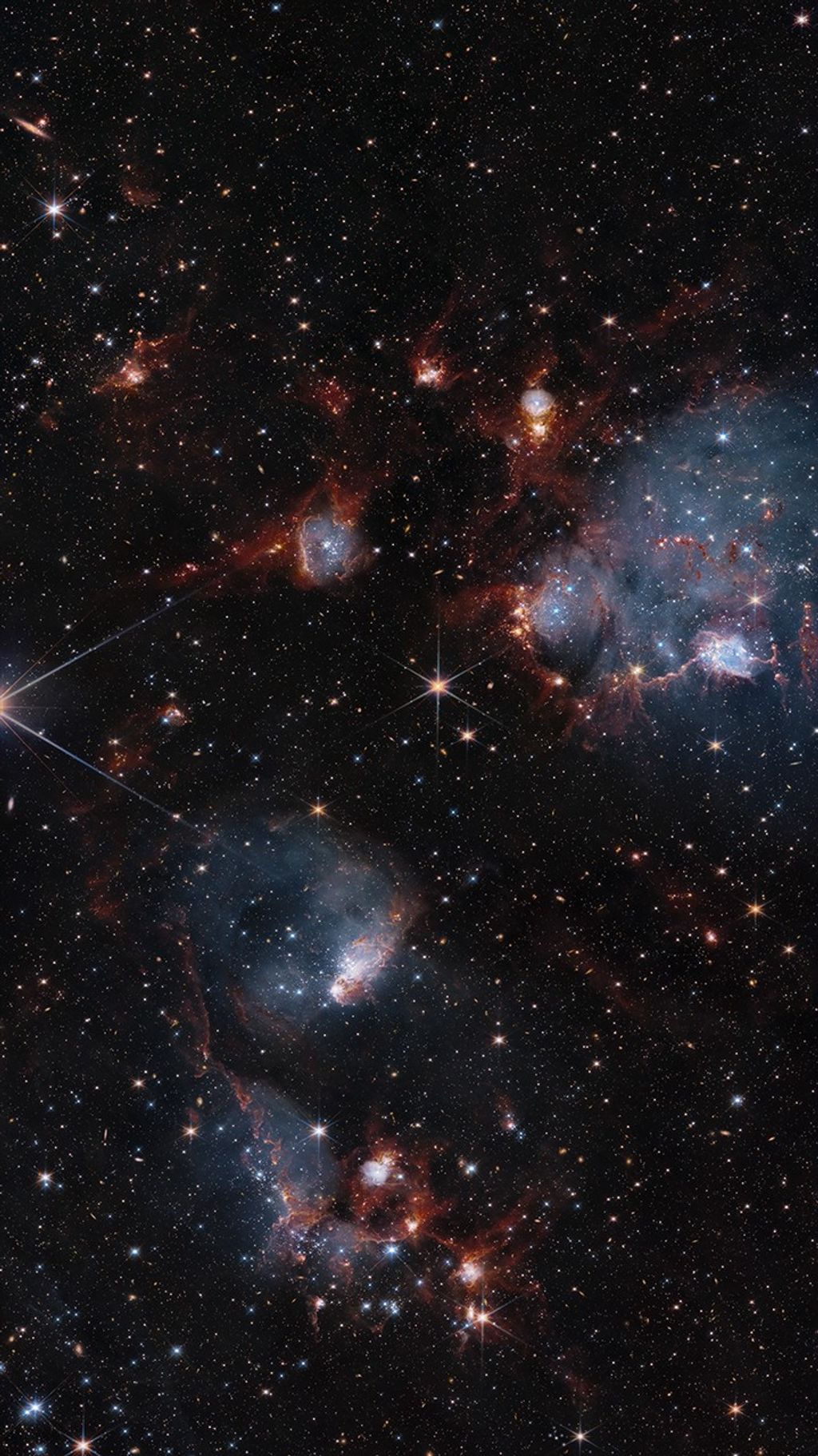 NASA’s Hubble and Webb Telescopes Reveal Two Faces of a Star Cluster Duo