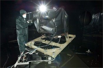 Stray light testing.