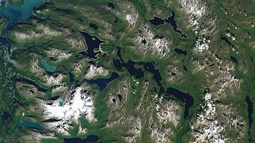 Saltfjellet background