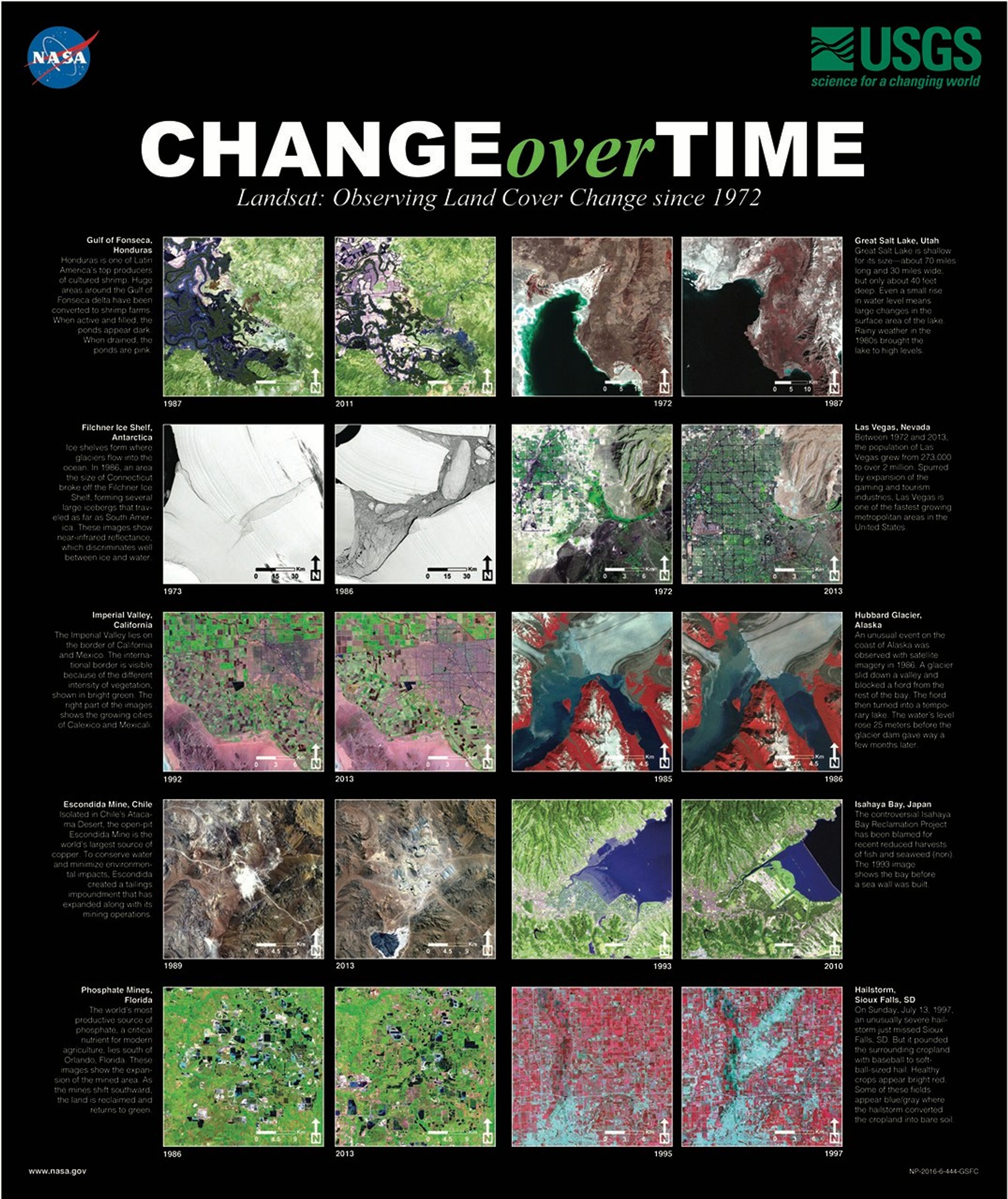 Front of 2016 Earth Science Week poster