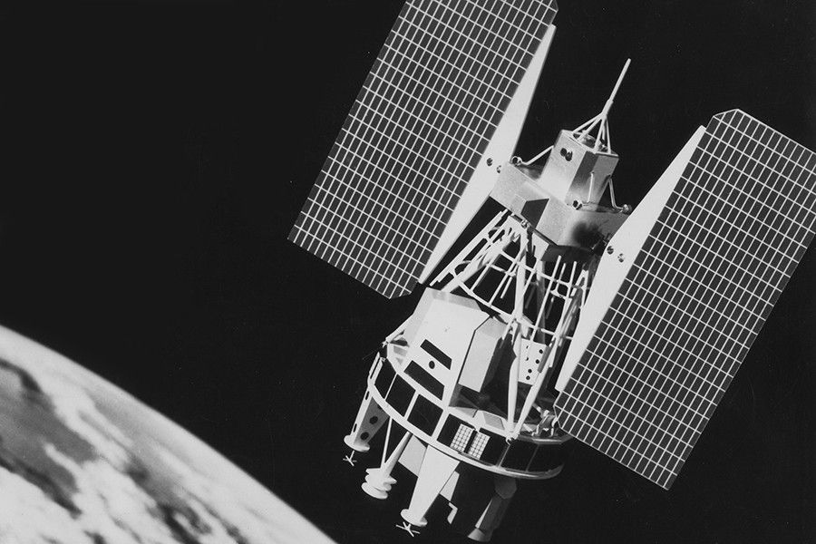 Artist rendering of Landsat 1-3