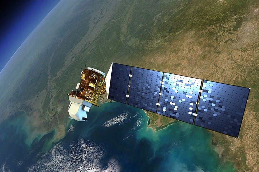 Artist rendering of Landsat 8