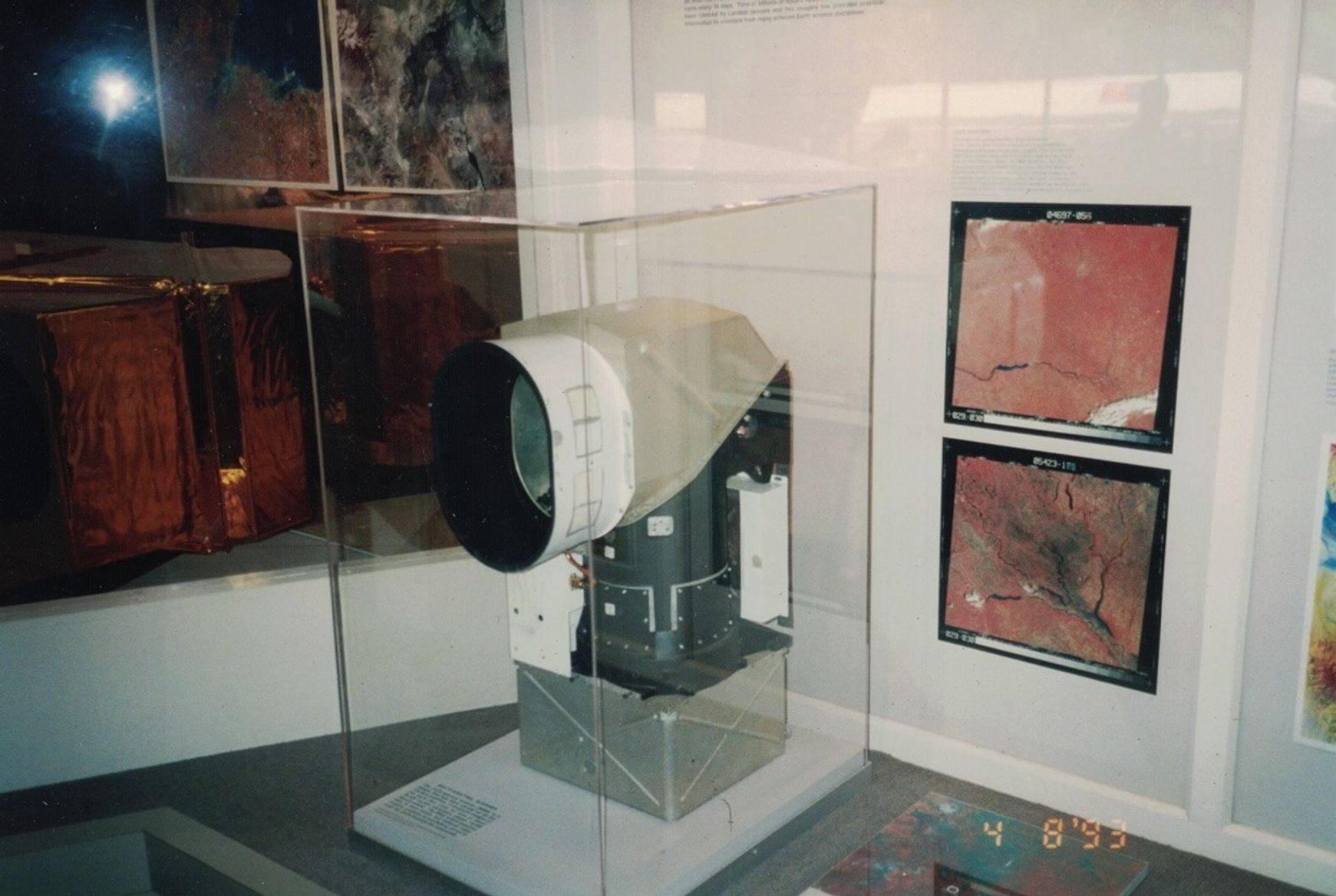 The MSS engineering model at the Smithsonian National Air and Space Museum