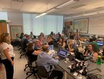 Elizabeth Joyner, Community Coordinator for the Earth Science Data System, leads a tutorial on using the AppEEARS tool.
