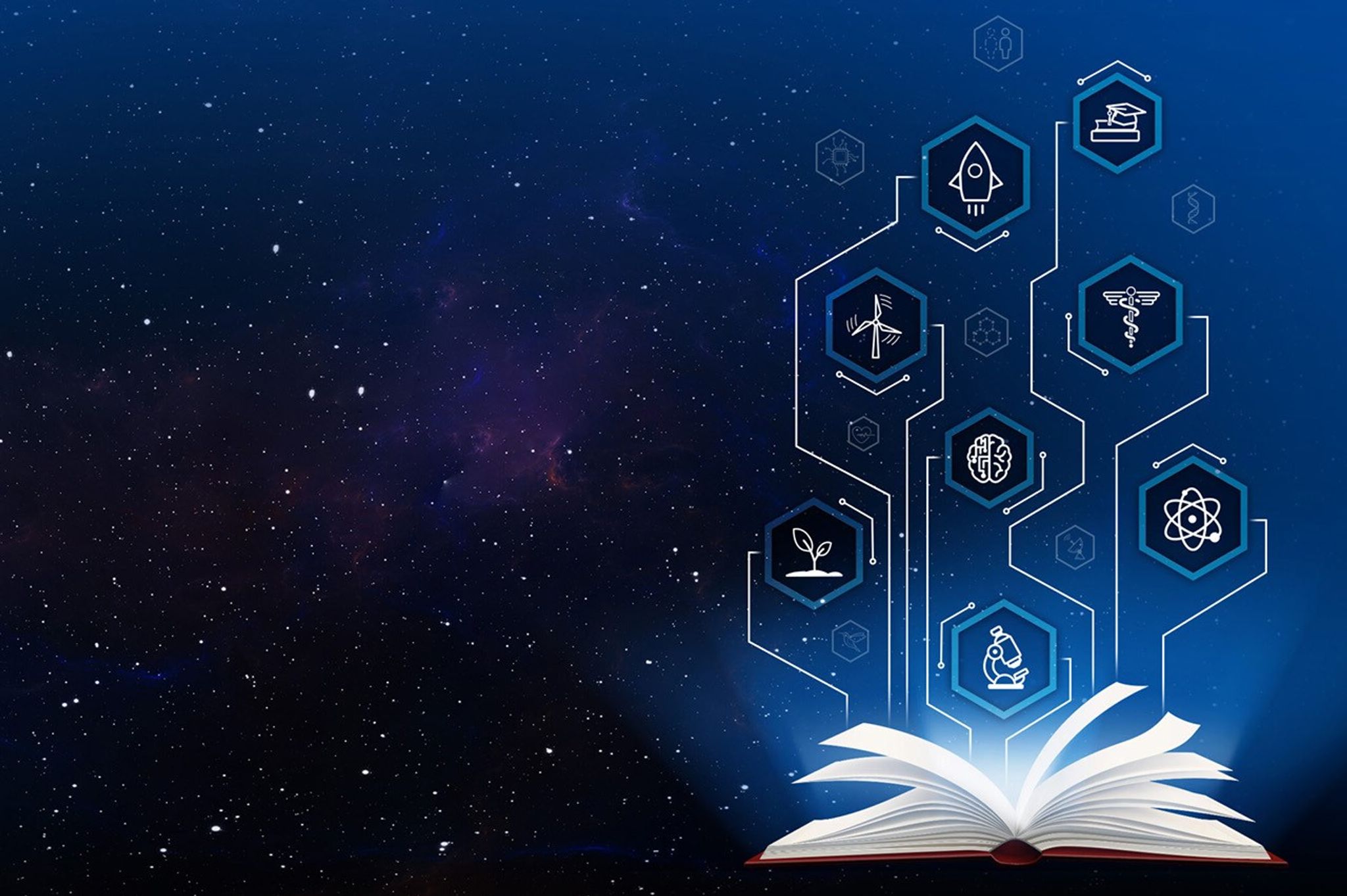 NASA Open Science background.