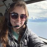 A photograph of Allison Nussbaum in Alaska.