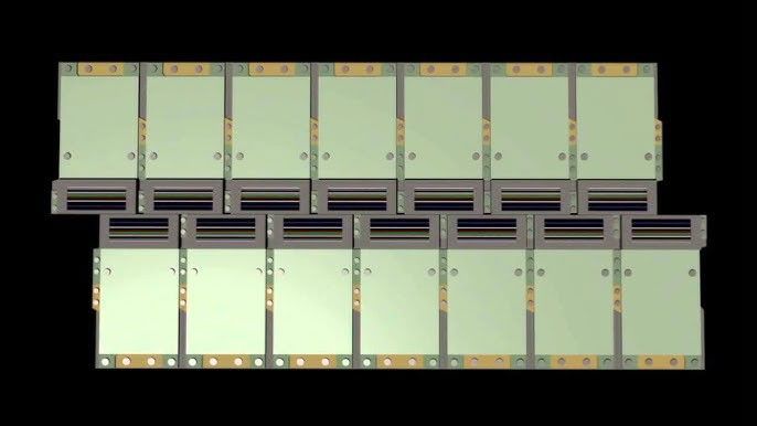 Each spectral band has a specific filter; together the filters are arranged like a “butcher-block” over each module’s detector array. The visible and near-infrared detectors are made from Silicon PIN (SiPIN). The shortwave infrared detectors are made from Mercury–Cadmium–Telluride (HgCdTe).