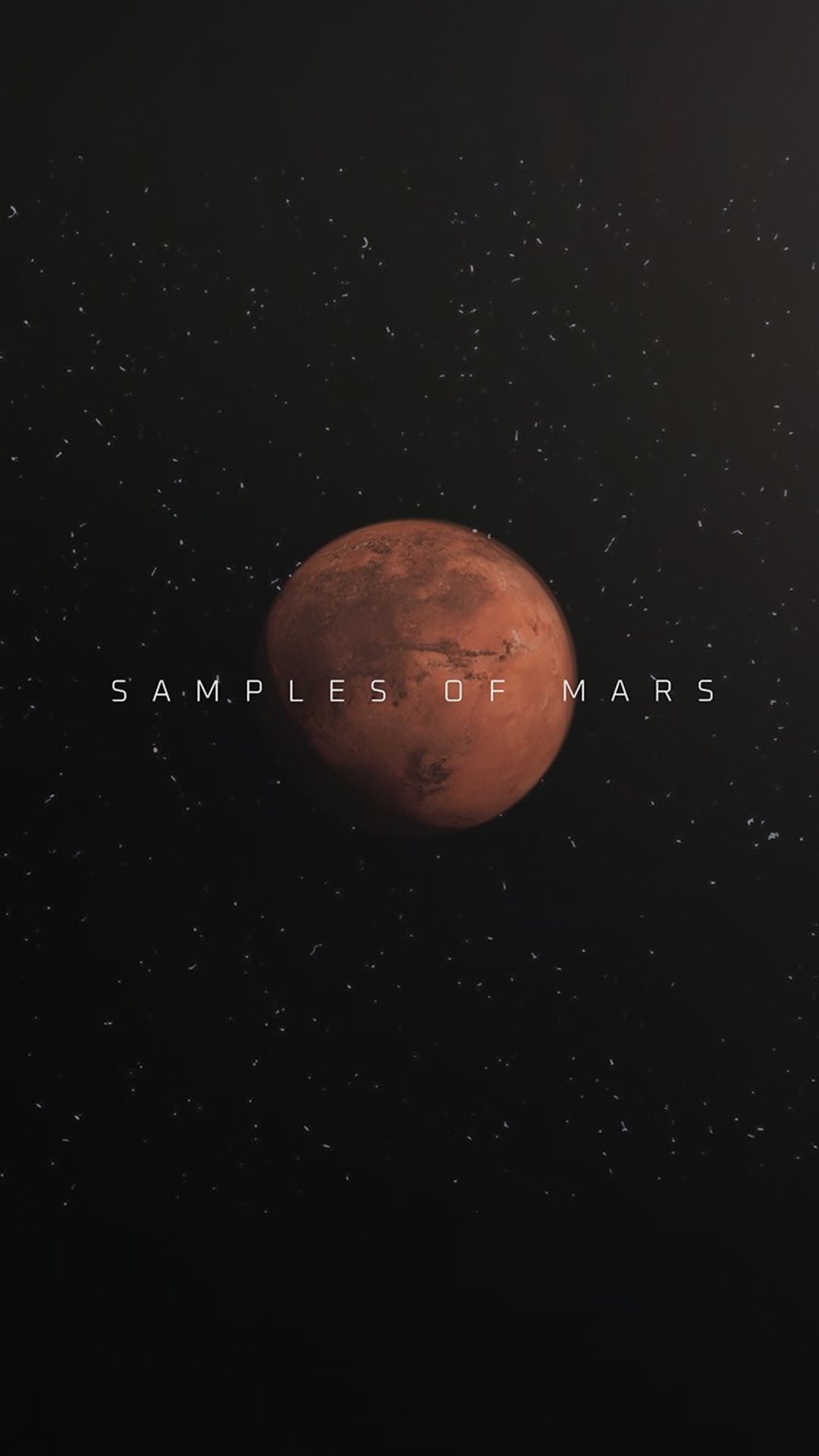 An image of Mars with the text Mars Sample Return montage over it.