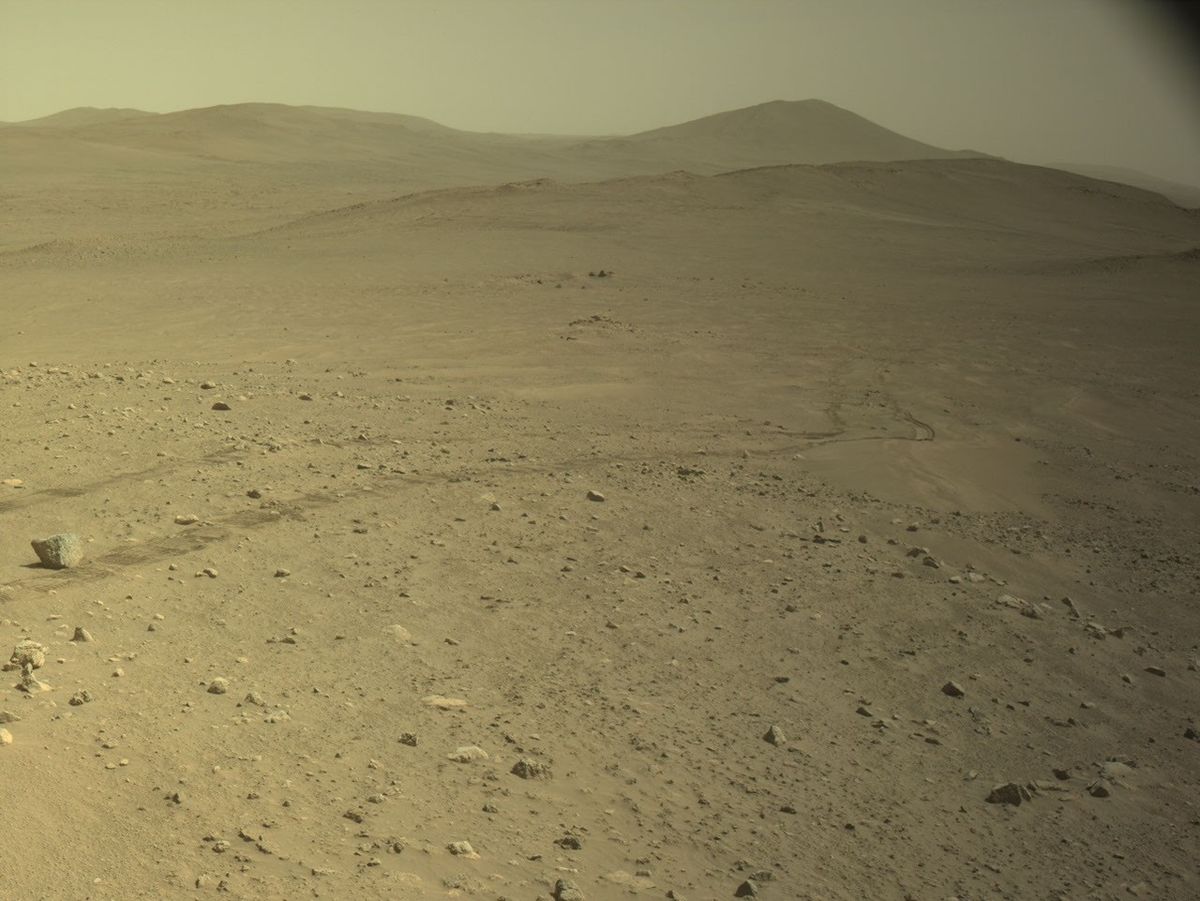 Tracks Along the Longest Drive on Another World