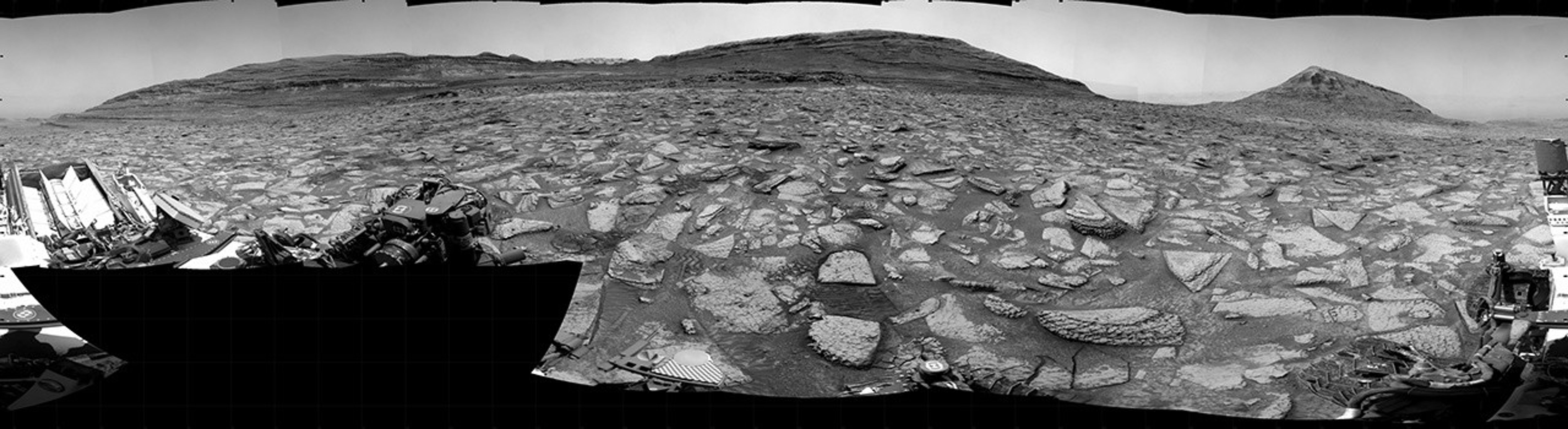 Sol 4891: Sağ Navigasyon Kamerası, Silindirik Projeksiyon