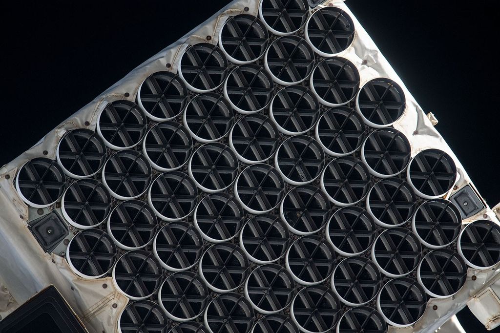 A close-up of NICER